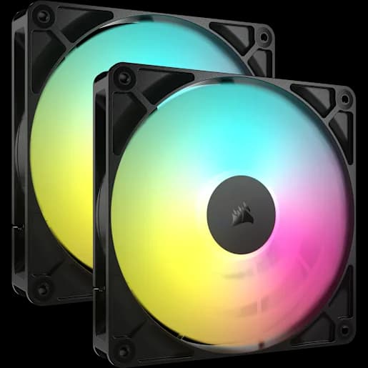 CORSAIR Ventole RS140 ARGB PWM da 140 mm - Confezione da due