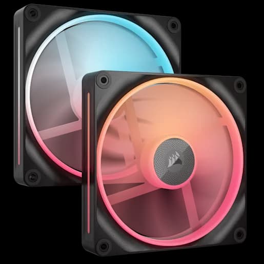 CORSAIR Kit di base per ventole PWM con rotore invertito da 140 mm iCUE LINK LX140-R RGB