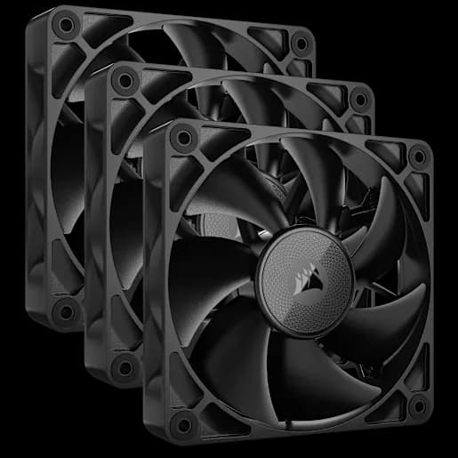 CORSAIR Starter Kit tre ventole PWM da 120 mm iCUE LINK RX120