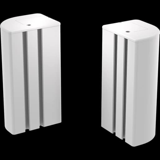 CORSAIR Eckpfostenstützen für Platform Series – Weiß