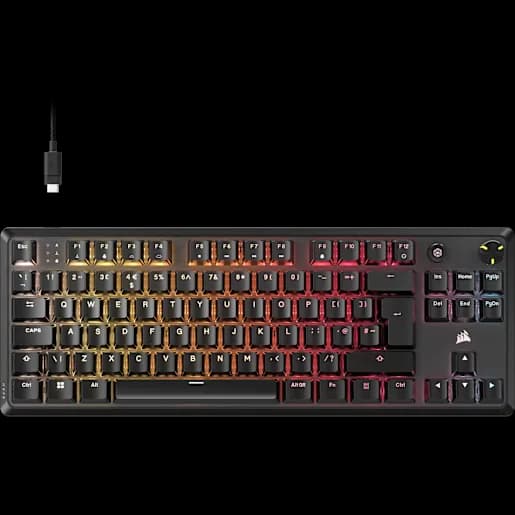 CORSAIR K70 CORE TKL RGB Mechanical Gaming Keyboard (UK)