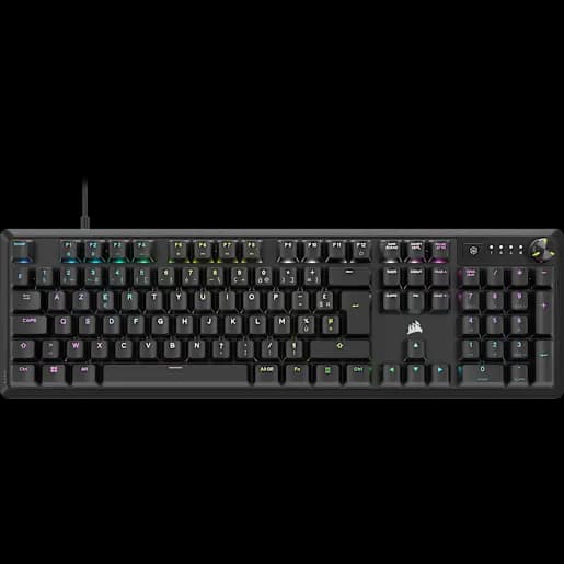 CORSAIR K70 CORE RGB Mechanical Gaming Keyboard - Black (FR)