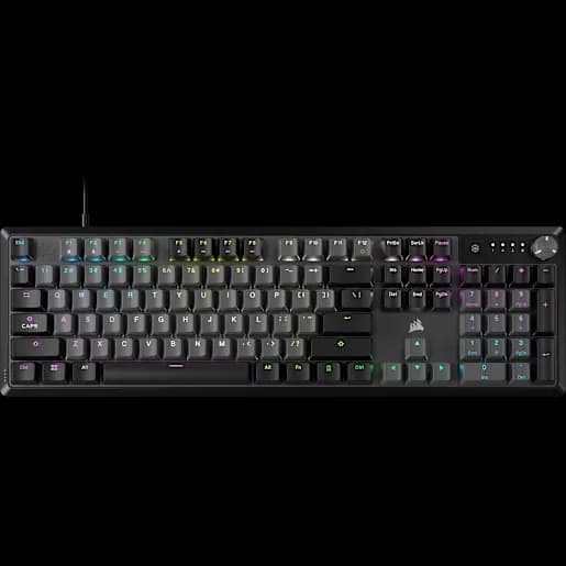 CORSAIR K70 CORE RGB Mechanical Gaming Keyboard - Steel Grey (Revival Series)