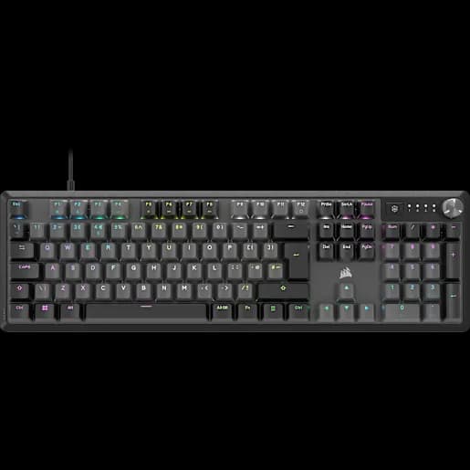 CORSAIR K70 CORE RGB Mechanical Gaming Keyboard - Steel Grey (UK)