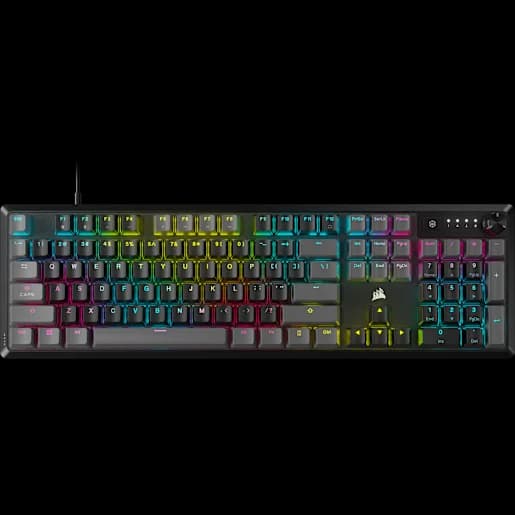 CORSAIR K70 CORE RGB Mechanical Gaming Keyboard - Carbon Gray (Revival Series)