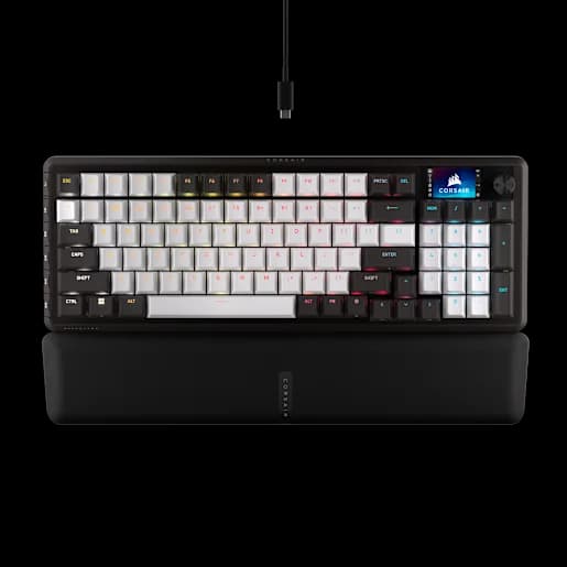Teclado mecânico para jogos VANGUARD 96, CORSAIR MLX Plasma