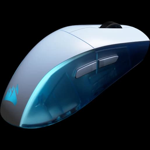 CORSAIR M75 WIRELESS Lightweight RGB Gaming Mouse – Glacier Blue