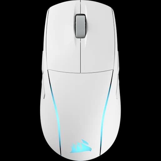 CORSAIR M75 WIRELESS Lightweight RGB Gaming Mouse, White (Revival Series)