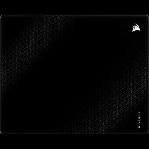 CORSAIR Mouse pad gaming di precisione MM Glass, formato Large - Nero