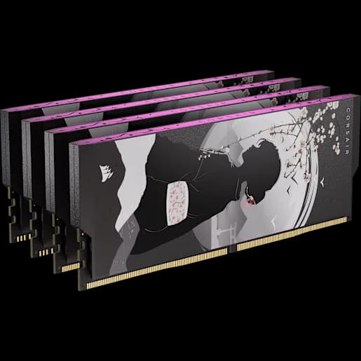 CORSAIR Kit di memoria DRAM DDR5 SHUGO 32 GB (2x16 GB e 2x LEK) 6000MT/s CL28 - SAKURA NOA