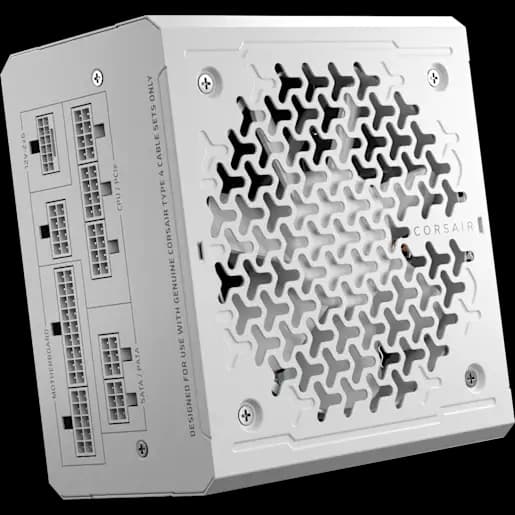 CORSAIR RMe Series RM1000e - Alimentatore ATX interamente modulare e a bassa rumorosità - Bianco (EU)
