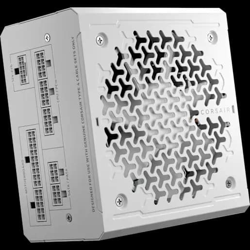 CORSAIR RMe Series™ RM850e - Fully Modular Low-Noise ATX Power Supply - White