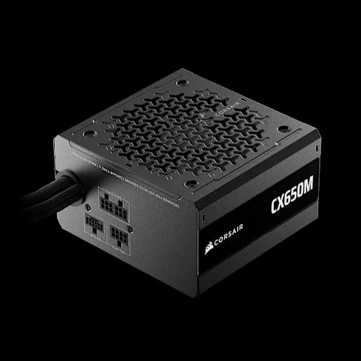 CORSAIR CX-M Series CX650M ATX 3.1 Cybenetics Bronze Semi-Modular PSU