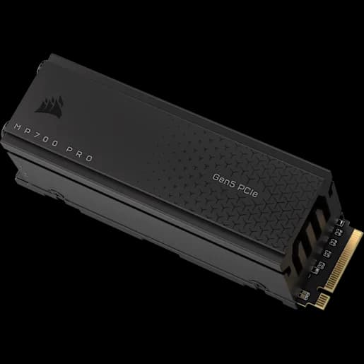 CORSAIR MP700 PRO 2 TB mit Luftkühler PCIe Gen5 x4 NVMe 2.0 M.2-SSD