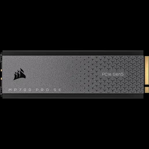 CORSAIR MP700 PRO SE mit Luftkühler 4 TB PCIe 5.0 x4 NVMe M.2-SSD