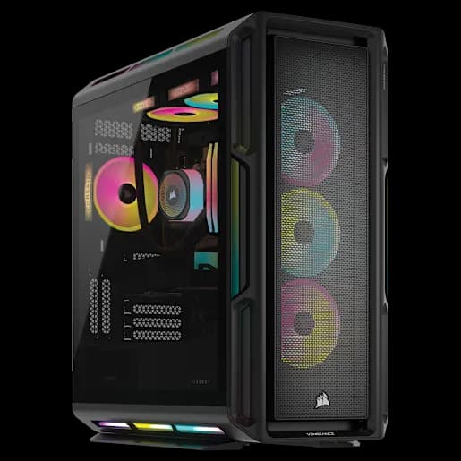 CORSAIR VENGEANCE a8200 Gaming PC: AMD Ryzen 9 9950X3D, GeForce RTX 5090, 64GB DDR5, 6TB (2TB/4TB) M.2 SSD, Win11 Pro