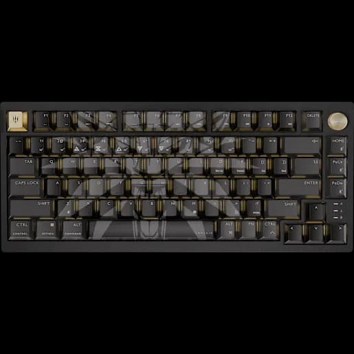CORSAIR Tastiera gaming meccanica K65 PLUS WIRELESS 75% RGB - Witcher 3: Wild Hunt 10th Anniversary Edition