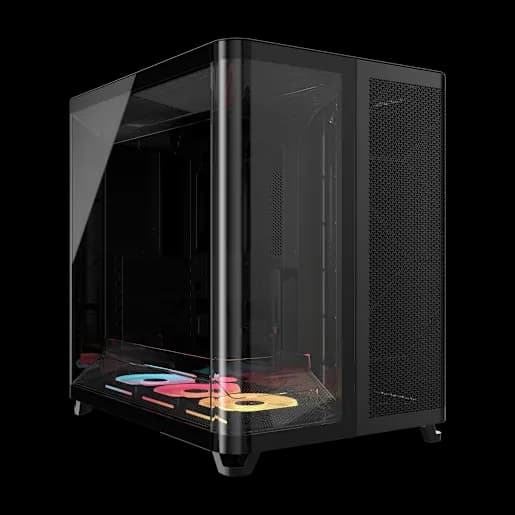 CORSAIR Case per PC mid-tower a tripla camera AIR 5400 LX-R RGB iCUE LINK