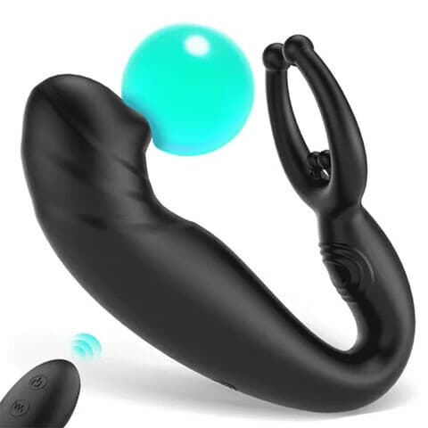 Rainstorm - Beads Massage P-spot 9 Vibrating Prostate Massager Anal Toy