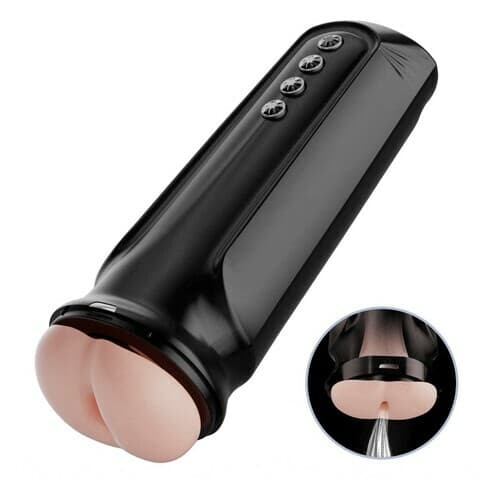 Bestvibe 4 in 1 Vibration Squeezing Swinging Sucking Male Masturbator