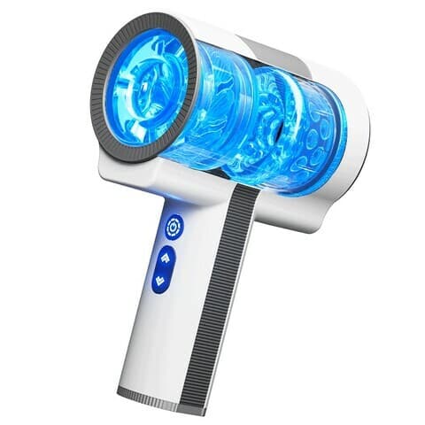 【Savage Spin-Thrust】Raiden - Bestvibe Dual-ended 7 Vibration 5 Rotation Expansion Handheld Blowjob Masturbator sex toy