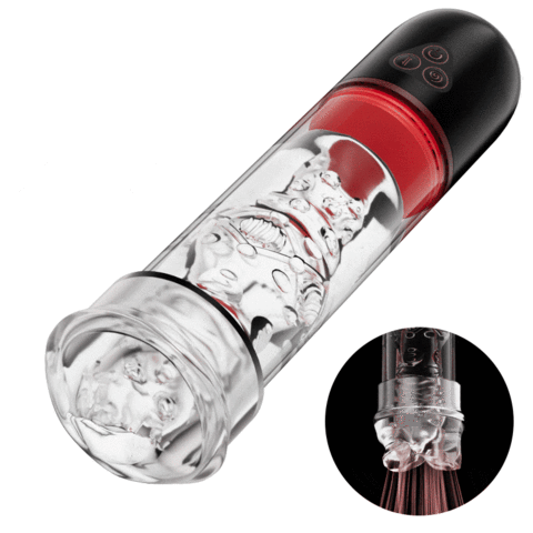 Bestvibe Vibrating Sucking 2 IN 1 Lips Penis Pumps Male Sex Toys