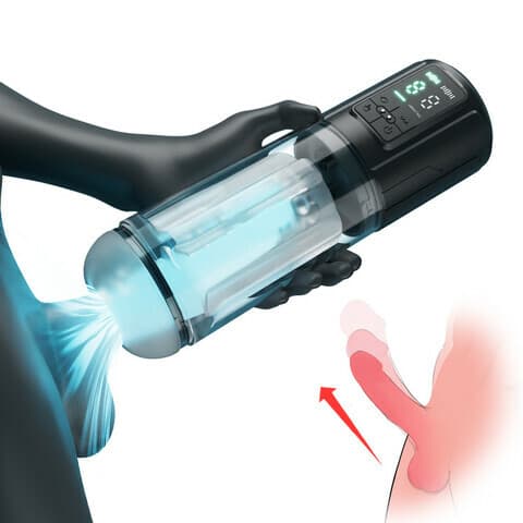 Iron Man - Bestvibe The Stamina Beast 9 Vibration Sucking Automatic Blowjob Stroker Sex Toy For Man
