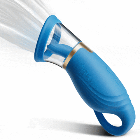 Sierra - Suction Intensity Tongue-licking Clit Nipple Stimulator