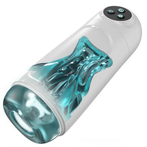 Skyline - 10 Suction Vibrations One-button Activation APP-controlled Multi-point Massage Male Masturbator