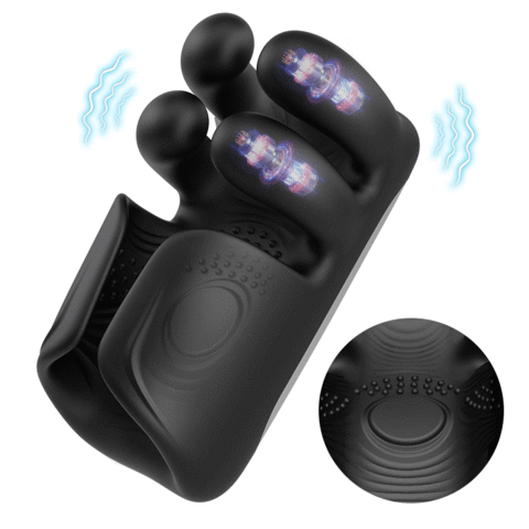 Evans - Automatic 10 Finger Pinchin Tapping for Massage Therapy Penis Vibrator