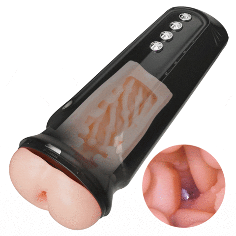 Bestvibe-Lifelike Hips Flapper 5 Vibrating 5 Squeezing and Sucking 7 Swinging woman on Top Masturbator Pocket Pussy
