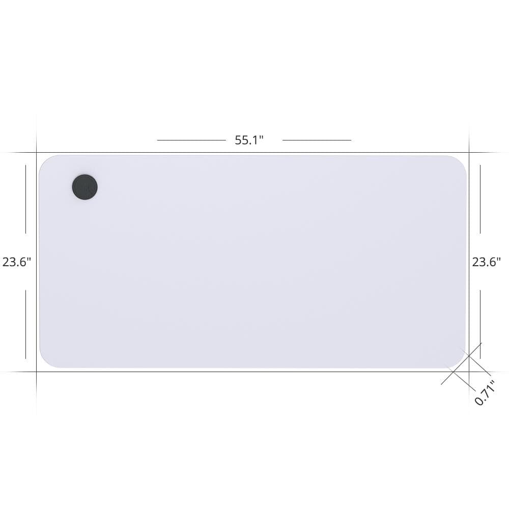 Blat ACGAM 140 * 60 * 1,8 CM MDF Odpowiedni do ramy podnoszącej ACGAM - biały