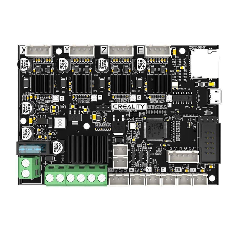 Creality E3 Free-runs TMC2209 32-bitowa cicha płyta główna Open Source, dla Ender 3/3 Pro/3 V2 Neo/3 Max Neo/Ender-5 Pro