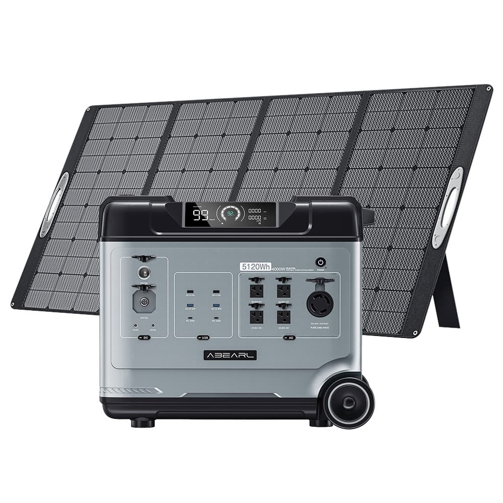 Estación de energía portátil OUKITEL P5000 Pro con panel solar PV400