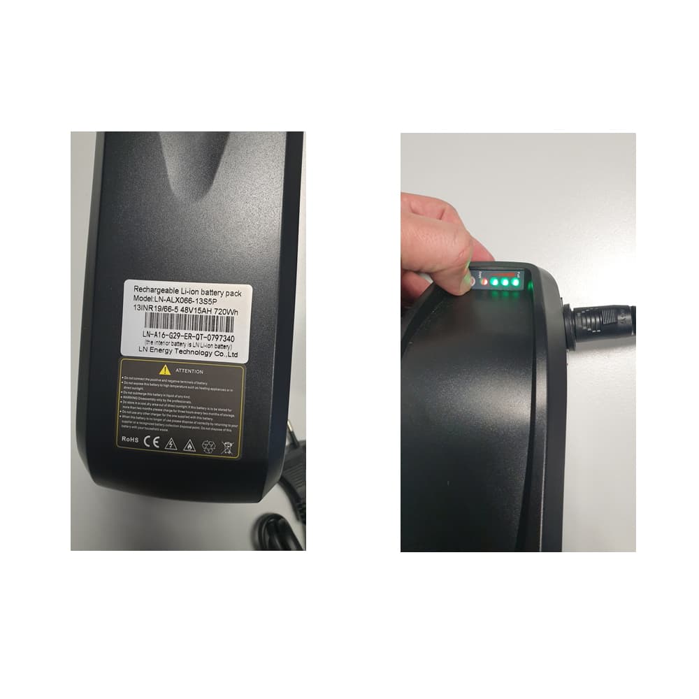 Oryginalny akumulator DMEGC 48V 15,0AH do roweru elektrycznego EUENI FXH009