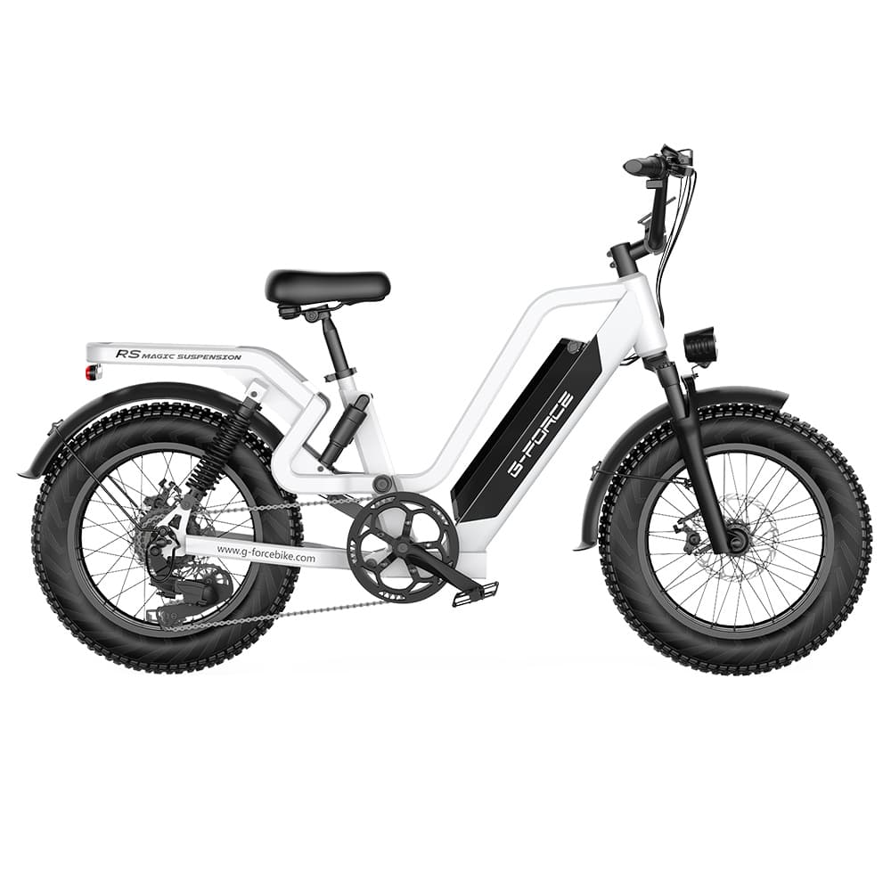 G-FORCE RS ST 750W 48V 15.6AH Elektrofahrrad Weiß