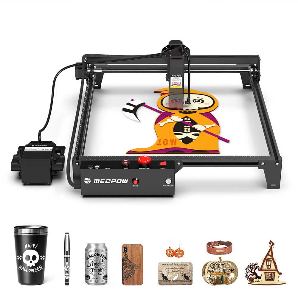 Grawer laserowy Mecpow X3 Pro 10W z zestawem Air Aissit