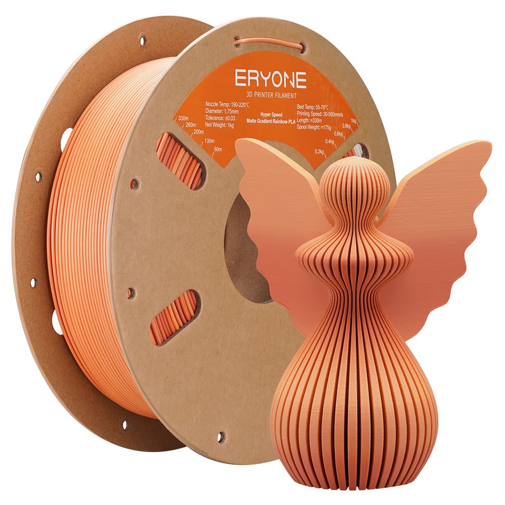 Filament ERYONE High Speed Matte Gradient PLA 1 kg, złoty