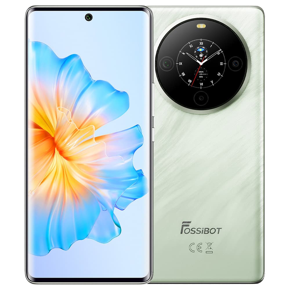 FOSSiBOT S3 Pro 4G Smartfon 6,67" AMOLED Zakrzywiony Wyświetlacz Zielony