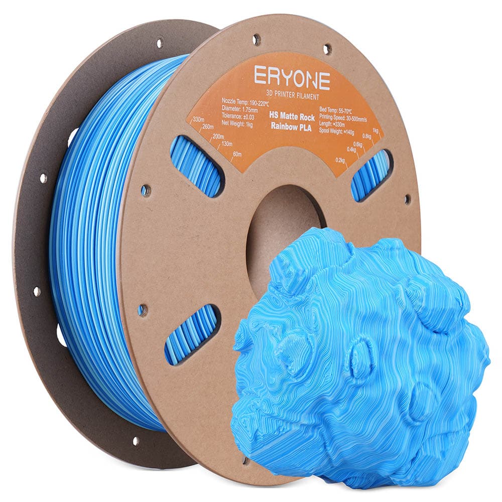 ERYONE High Speed PLA matowy skręcony filament 1kg - Arctic Blue
