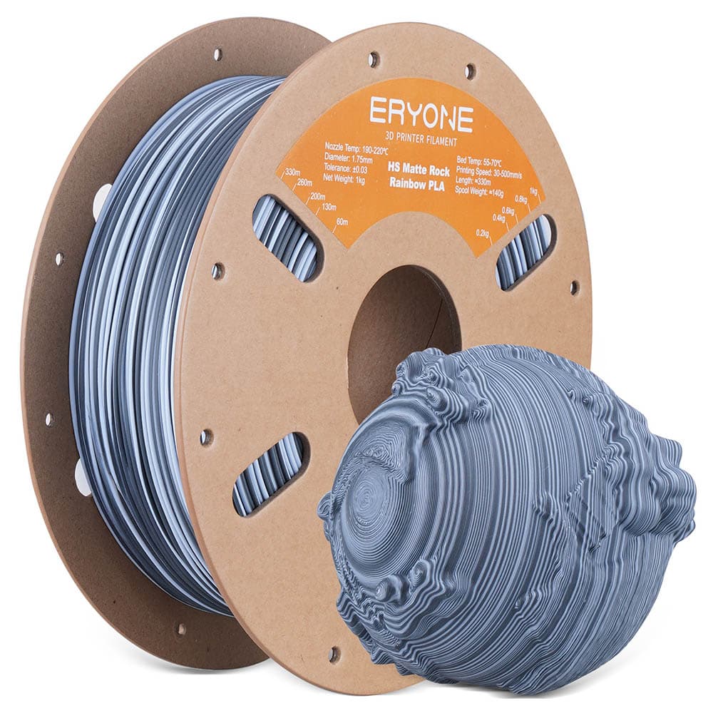 ERYONE High Speed PLA matowy skręcony filament 1kg - Salt Flat Veins