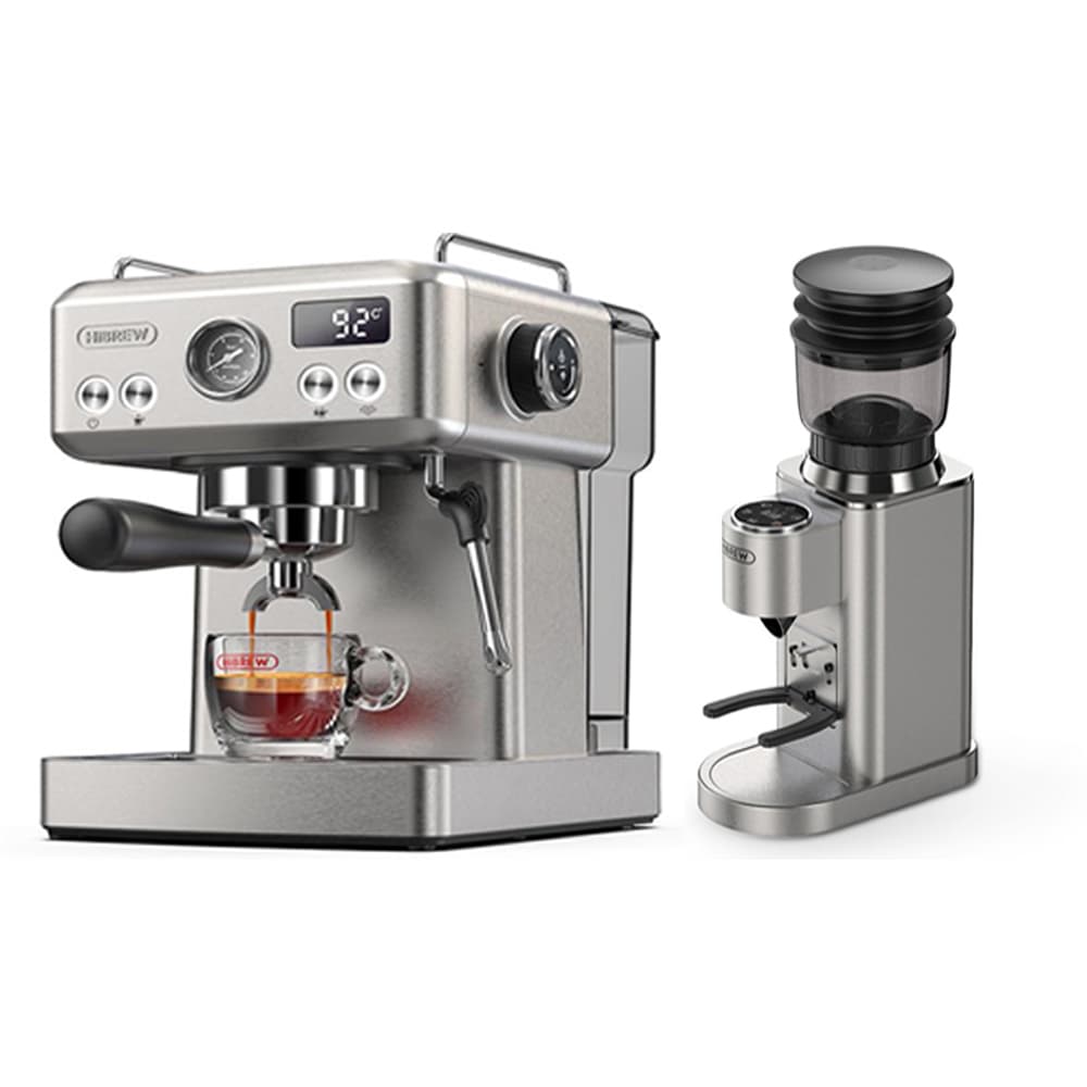 HiBREW H10A Półautomatyczny ekspres do kawy Espresso Combo G7 Młynek do kawy