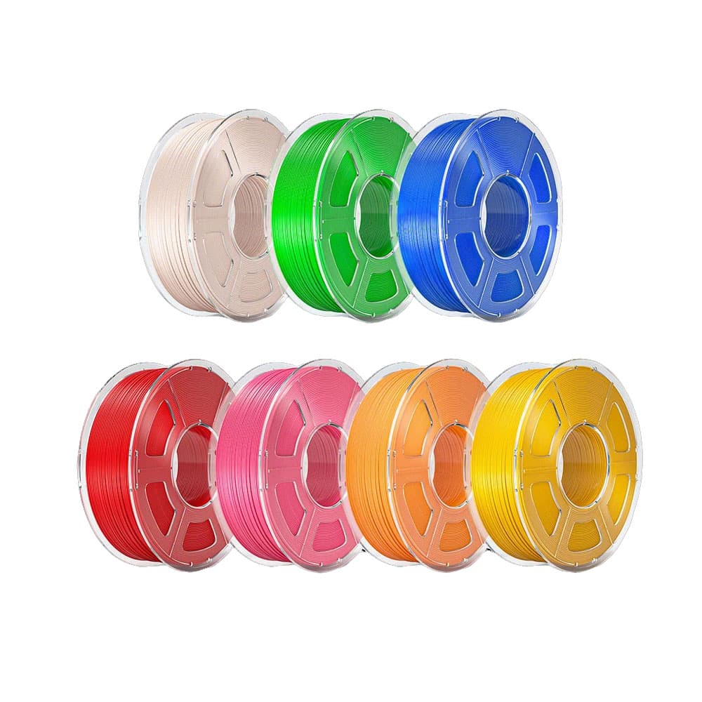 Filament PLA Mecpow High Speed 7 kg - 1 kg Czerwony/Niebieski/Kolor skóry/Zielony/Żółty/Pomarańczowy/Różowy