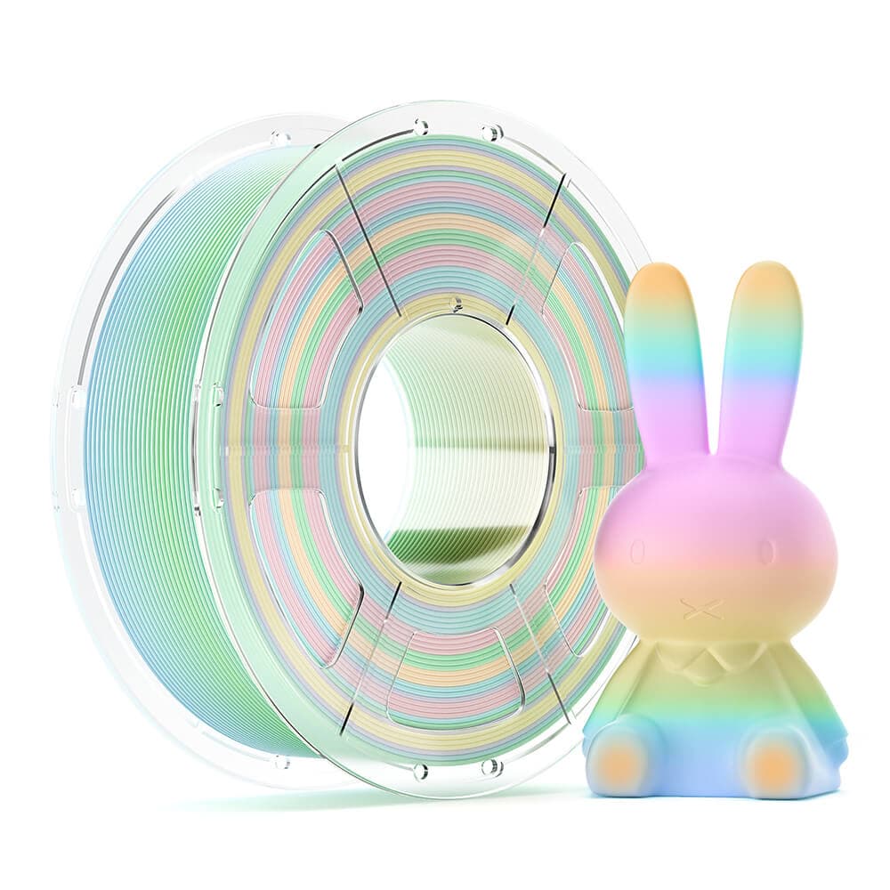 Filament Mecpow High Speed PLA Matte Rainbow, 1 kg - Green Begonia