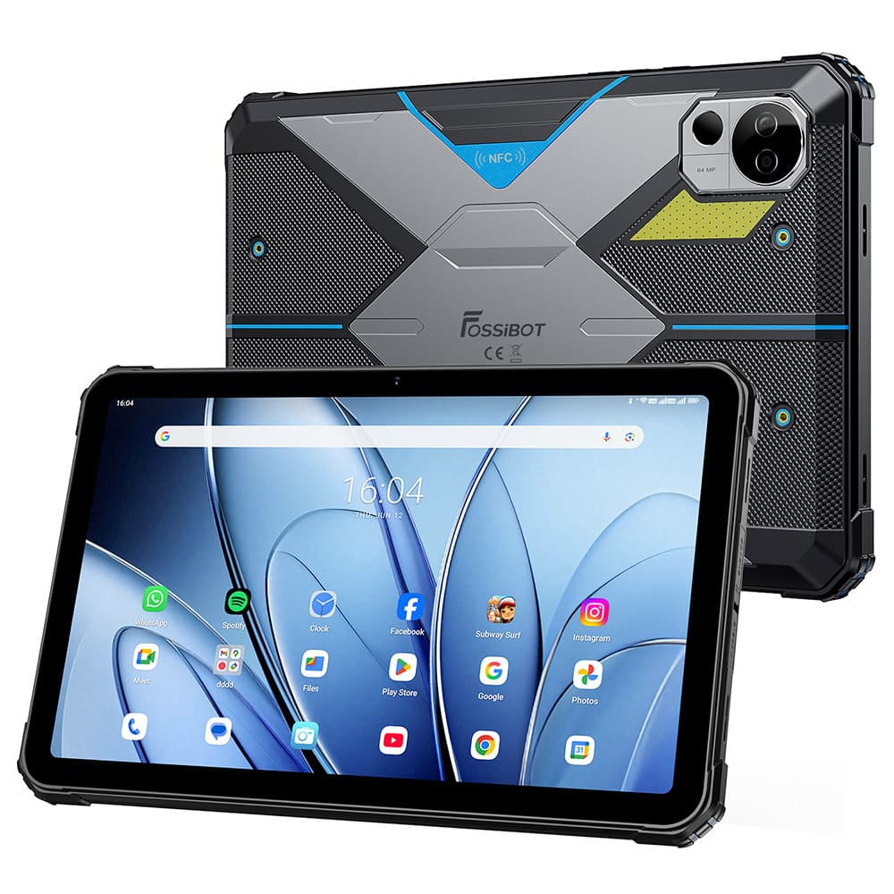 FOSSiBOT DT3 5G Rugged Tablet 12 GB 256 GB Niebieski
