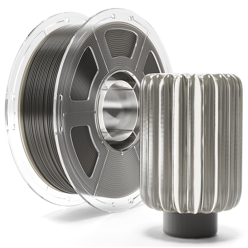 Filament PETG Mecpow High Speed, 1 kg – szary dymny