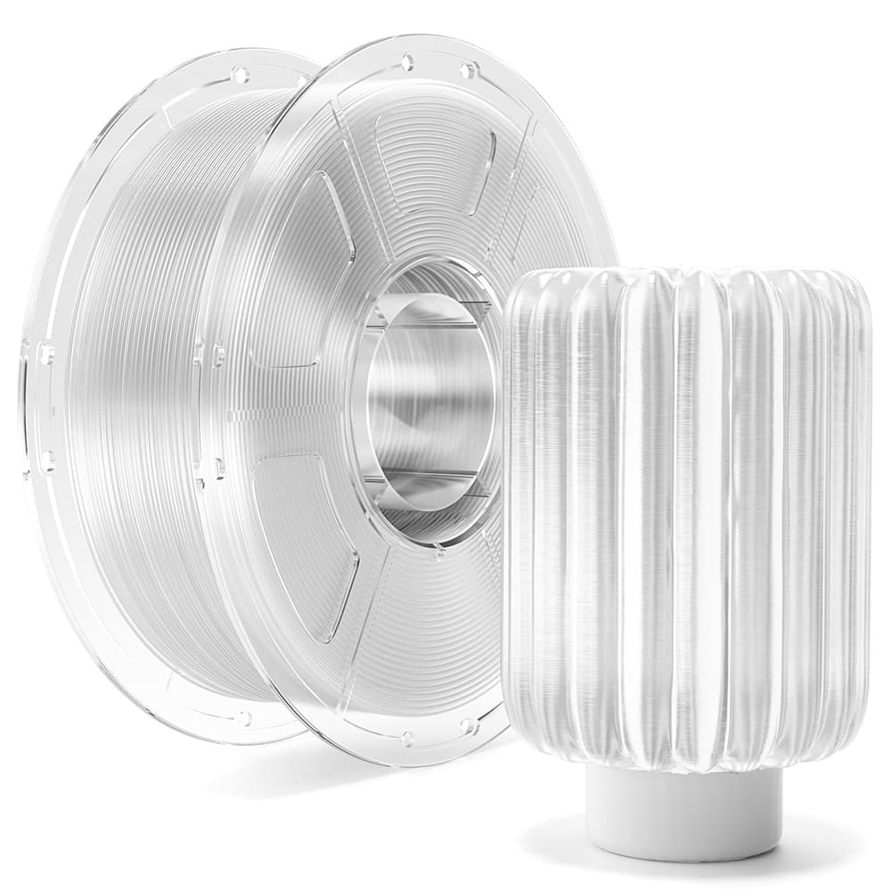 Filament PETG Mecpow High Speed, 1 kg - przezroczysty