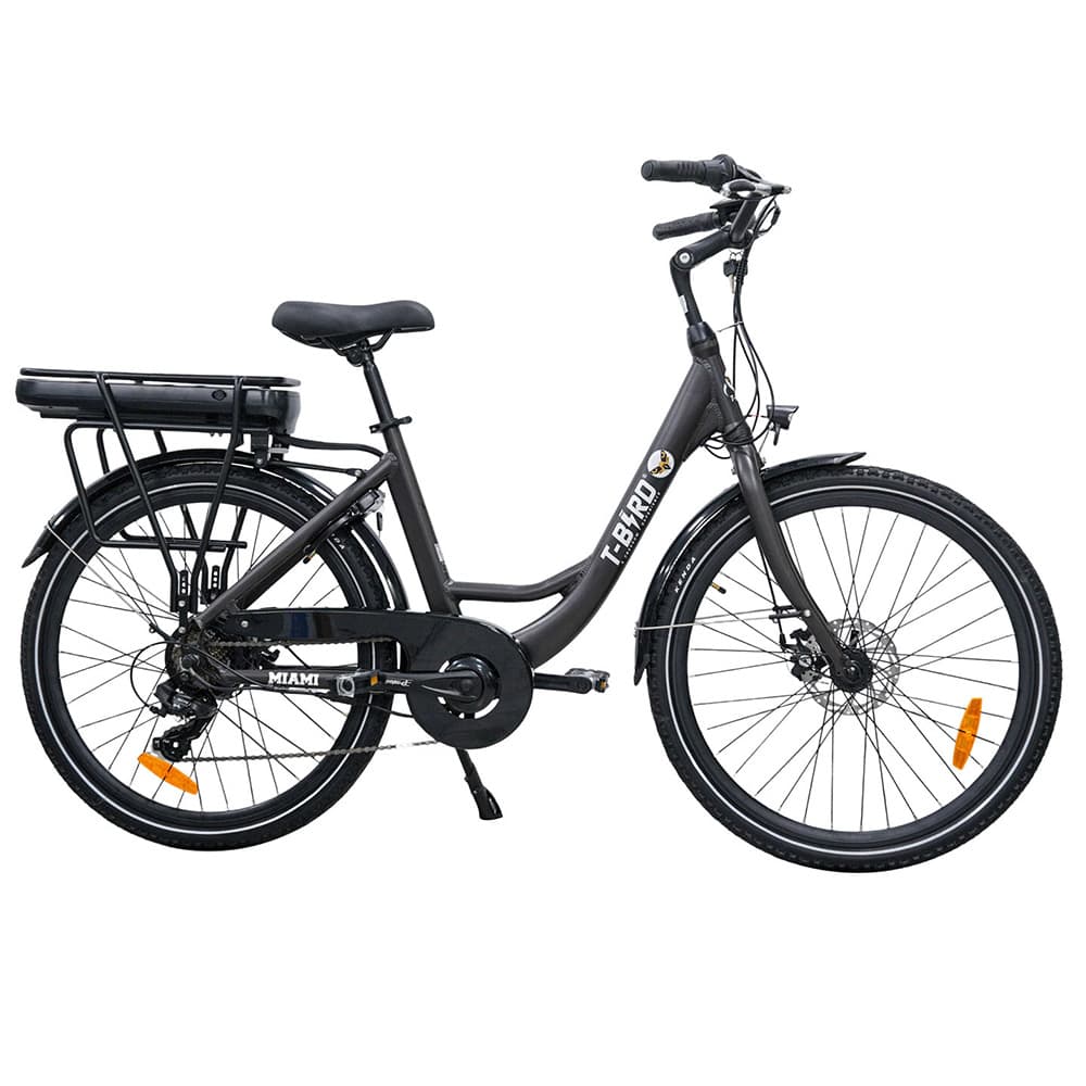 Rower elektryczny Miami-26 250 W 36 V 14,4 Ah 25 km/h Czarny