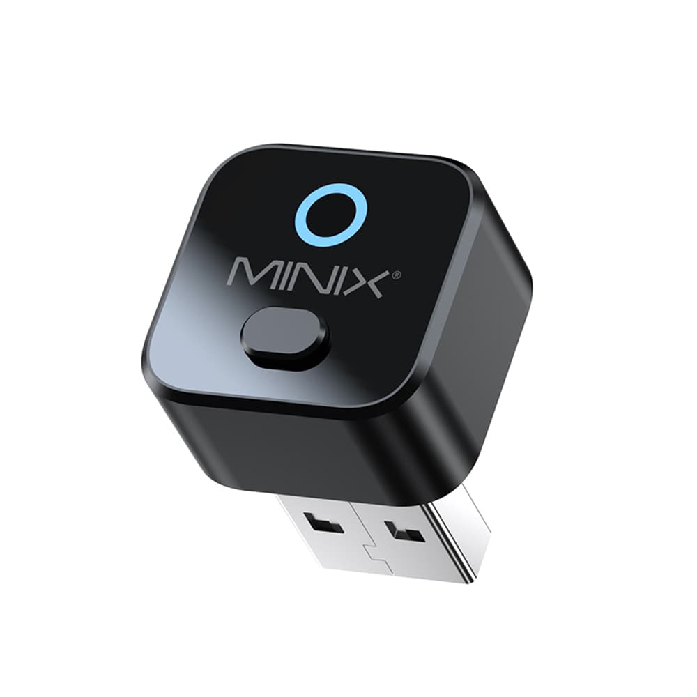 MINIX CA525 Przewodowy adapter CarPlay/Android Auto do sieci bezprzewodowej, miniaturowy konwerter przewodowy do sieci bezprzewodowej, WiFi 6 Bluetooth 5.4, wtyczka