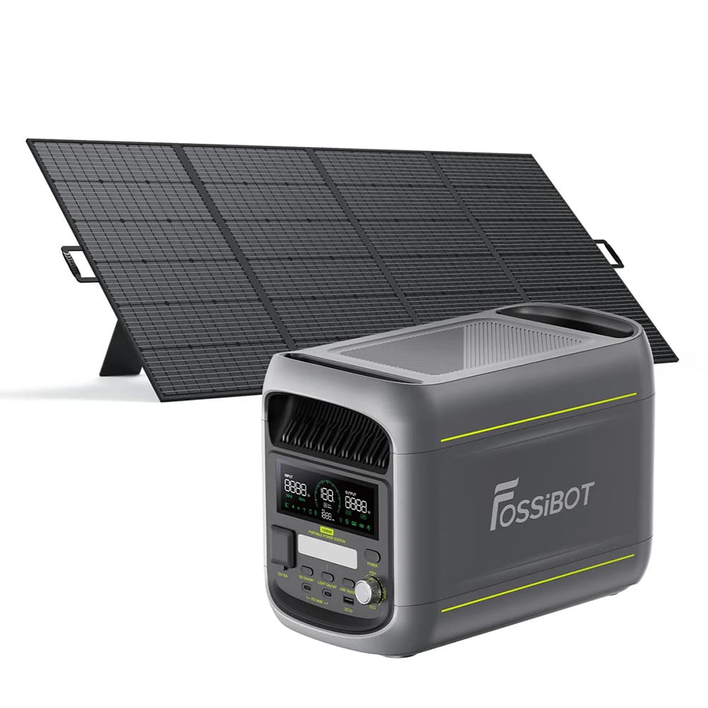 FOSSiBOT F1800 Przenośna elektrownia 1×SP420 420W Przenośny panel słoneczny